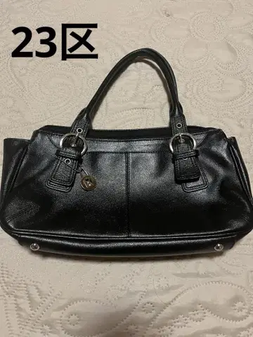 23구 블랙 핸드백 메탈 참 포함 블랙