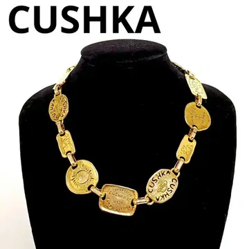 CUSHKA 쿠슈카 목걸이 골드 빈티지 vintage