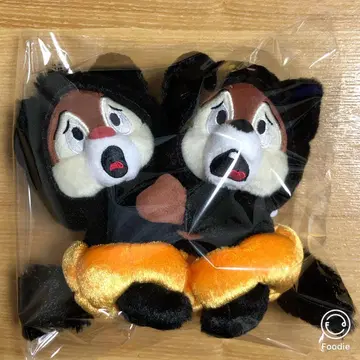 칩앤데일 봉제 인형 키링 키체인 분장 DISNEY
