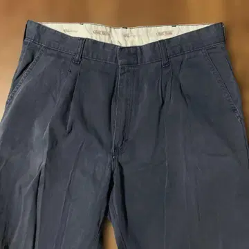 90s 치노 팬츠 워크 팬츠 네이비 컬러 USA 구제 의류 투 턱