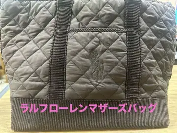 브라운 퀼팅 마더백 기저귀 교환 시트 포함