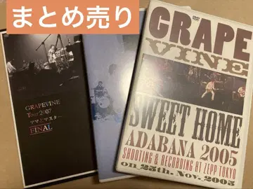 묶음 판매 GRAPEVINE DVD 마마와 마스터