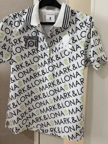 MARK & LONA 피케 셔츠 스커트 세트