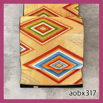 aobx317 가성비 좋은 후리소데용 후쿠로 오비 순수 실크