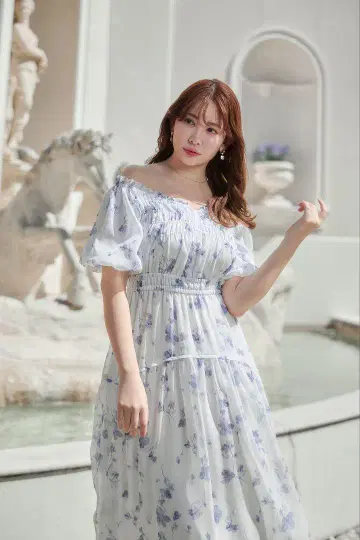 Herlipto Belle Jardin Chiffon Dress PB