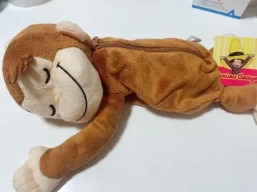호기심 많은 죠지 플래티넘 잡화 봉제 인형 파우치
