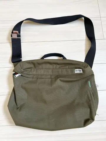Jack spade 올리브 그린 숄더백
