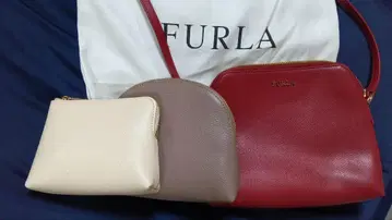 FURLA 가죽 숄더백 3개 세트