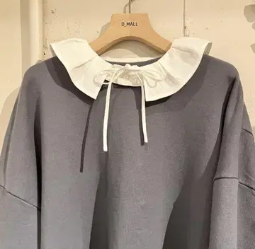 브로캔트 brocante 프릴 탈부착 카라