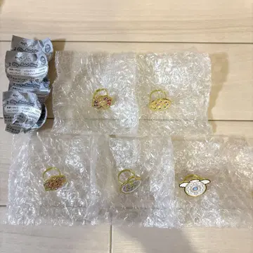 새상품 오쟈마녀 도레미 BIG METAL RING 5개 컴프 세트 반지