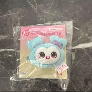 TWICE LOVERYS 봉제 인형 헤어핀 나연 GiGO 한정판