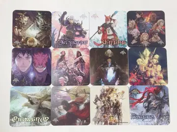 FF14 에오르제아 카페 에오카페 코스터 12개 세트 1