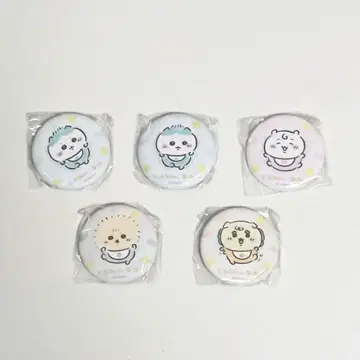 치이카와 baby 캔뱃지 하치와레 치이카와 랏코 시사 5종 세트