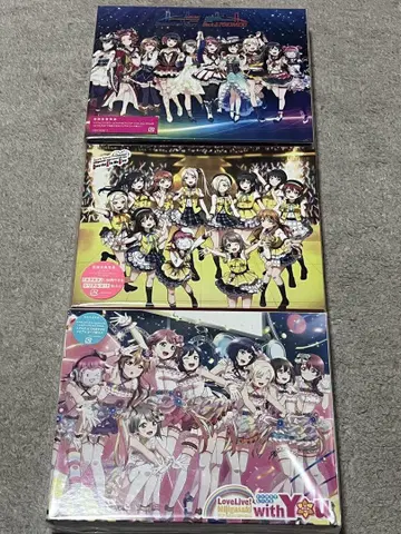 러브 라이브 니지가사키 학원 라이브 Blu-ray 3개 세트