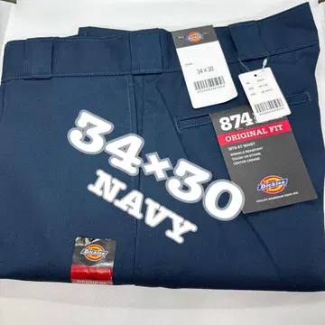 디키즈 Dickies 오리지널 874 워크 팬츠 네이비