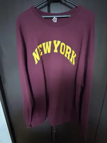 JERZEES NEW YORK 프린트 맨투맨
