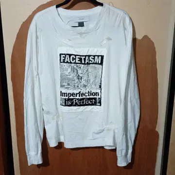 FACETASM XL 상당 디스트레스 가공 셀로테이프 시미즈 아키라 펑크