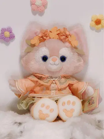 8258 상하이 디즈니 가을 리나벨 봉제 인형 SS