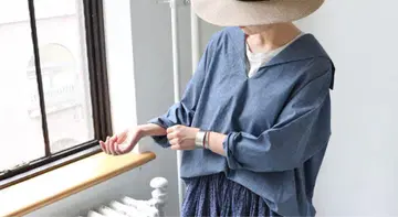 maillot 마이요 French Linen 세일러 셔츠