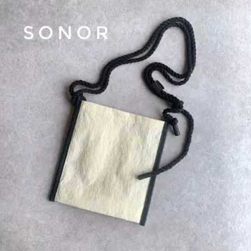 sonor 숄더백 KONBI SAKOSSHU 아이보리