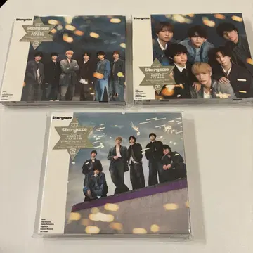 SixTONES Stargaze 3장 세트 시리얼 2개 포함
