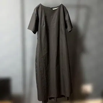 Ray BEAMS 블랙 셔츠 원피스 사이즈 0