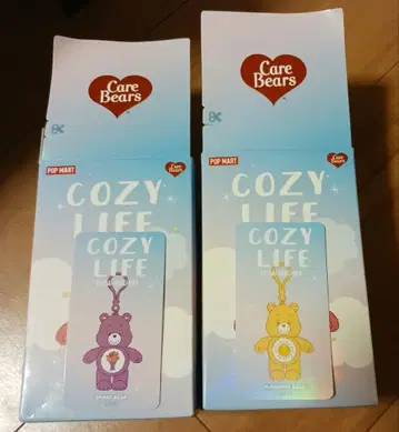 POPMART 케어베어 COZY LIFE 2종 세트