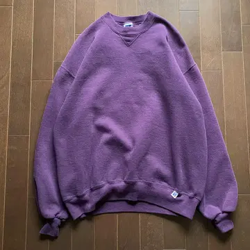 90'S RUSSELL 러셀 앞V 맨투맨 MADE IN USA