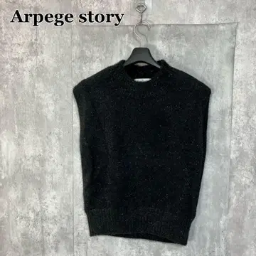 Arpege story 라메 니트 풀오버 2