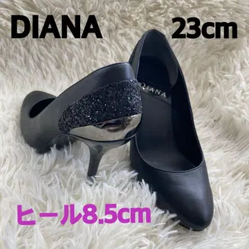 DIANA 블랙 하이힐 23cm 힐 8.5cm