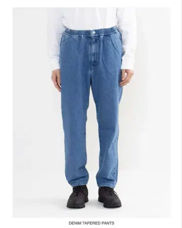 [남성용 사이즈 ] HYKE (하이크)DENIM TAPERED PANTS