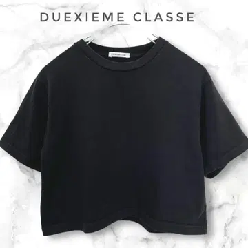 Deuxieme Classe 크롭 T셔츠