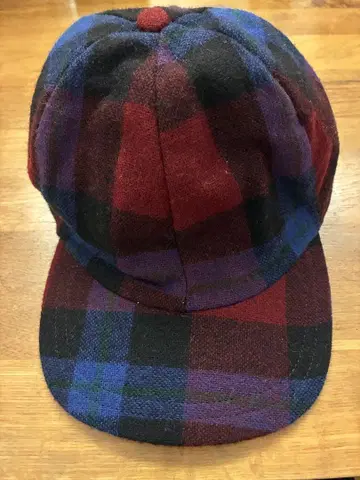 BEAVER BRAND 체크 무늬 워크캡 L