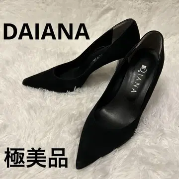 DIANA 다이애나 스웨이드 펌프스 블랙 22cm
