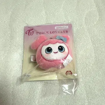GIGO 한정판 TWICE LOVERYS 봉제 인형 헤어핀 모모 모브리