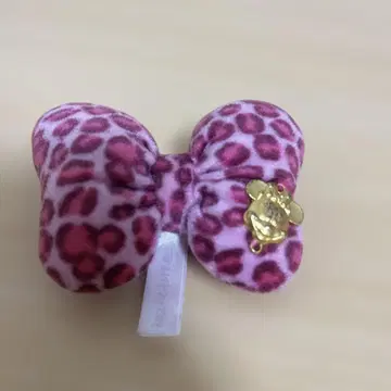도쿄 디즈니 리조트 레오파드 무늬 리본