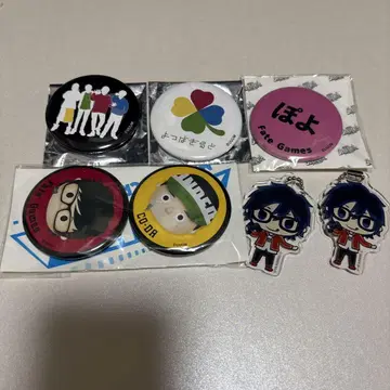 YouTuber FateGames CO-DA 아크릴 키링 캔뱃지 세트