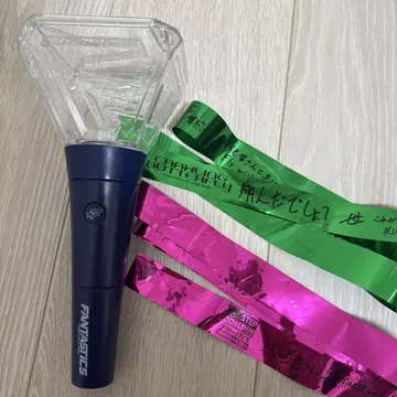 fantastics 응원봉(은색 테이프 포함)