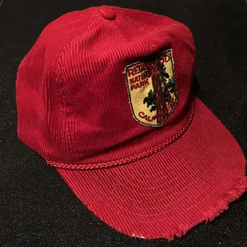 90s USA 'corduroy tracker cap'