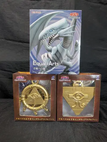 KONAMI Equal-Arts 푸른 눈의 백룡 피규어 세트