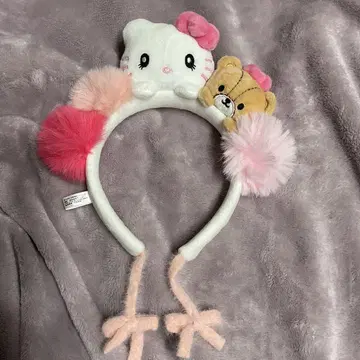 유니버설 헬로키티 타이니 참 머리띠