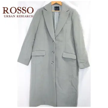 ROSSO 체스터 코트 M 사이즈 캐시미어 블렌드 그레이