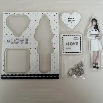 =LOVE 이코라브 사사키 마이카 아크릴 스탠드 4주년 의상