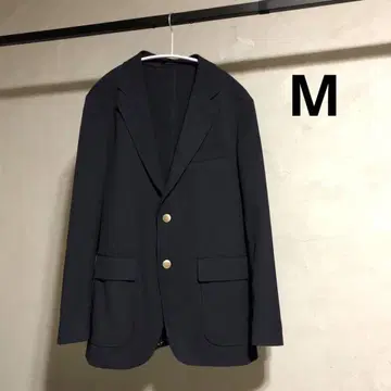 미사용 유니클로 컴포트 블레이저 네이비 M