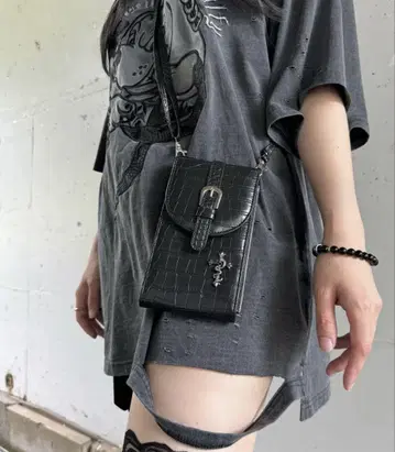 gibous 스마트 숄더 파우치