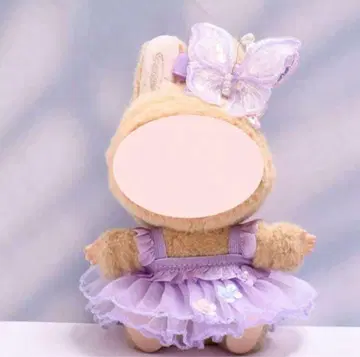LABUBU 의류 LABUBU 라푼젤 디즈니풍 새상품 보라색 드레스