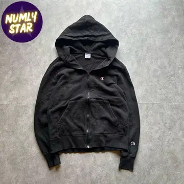 archive champion grunge Parka y2k black