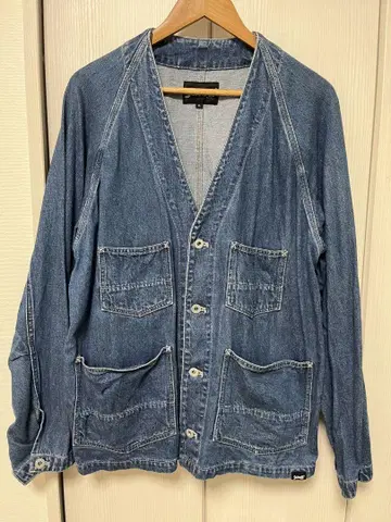 schott 데님 가디건 XL