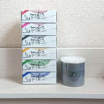 SixTONES 관성의 법칙 미니 박스 티슈 YOUNGOLD 면봉