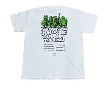 KEN YOKOYAMA Jurassic Sounds Tour 티셔츠 XL